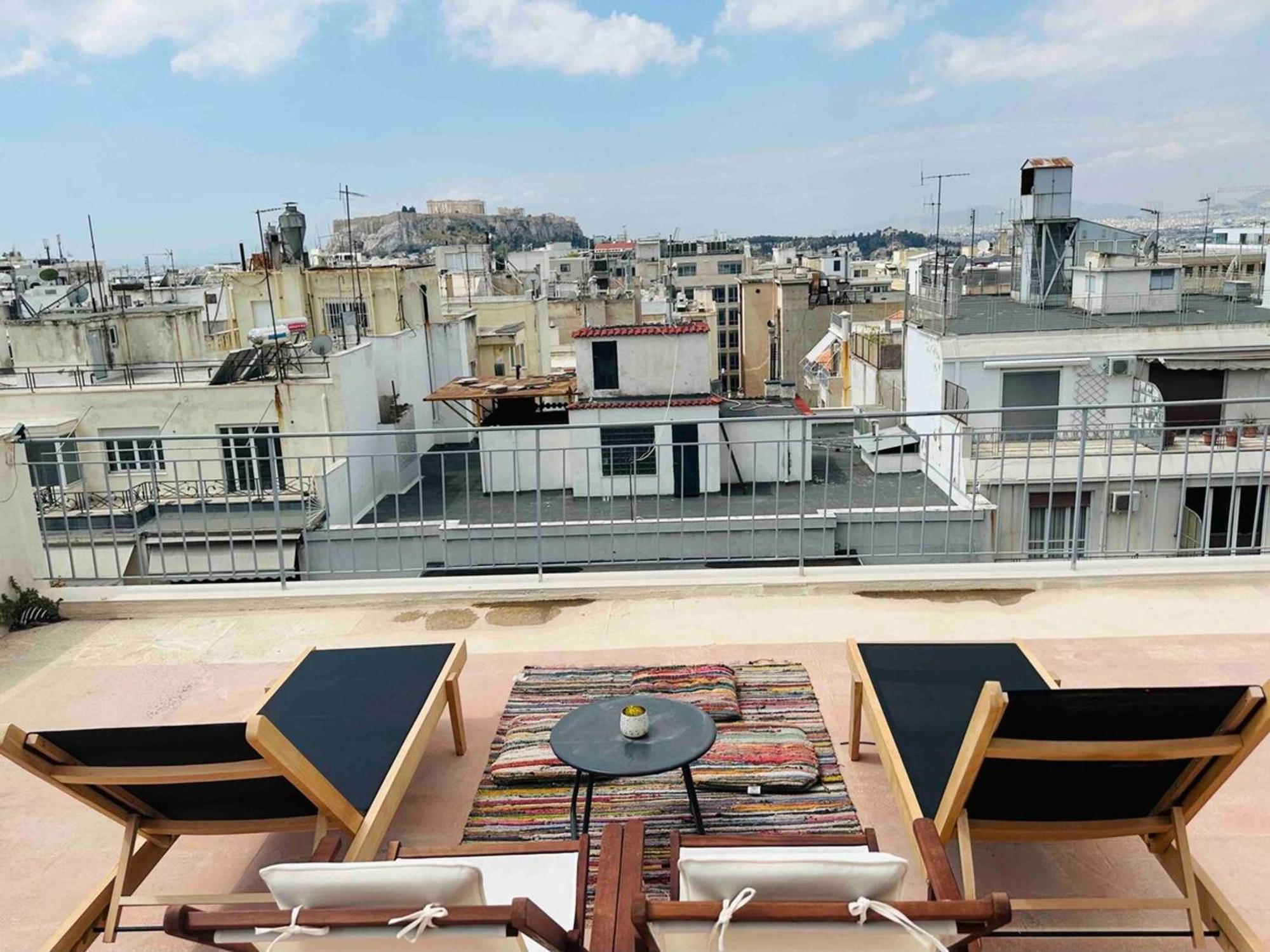 200Mbps Wifi - Penthouse With Acropolis View Διαμέρισμα Αθήνα Εξωτερικό φωτογραφία